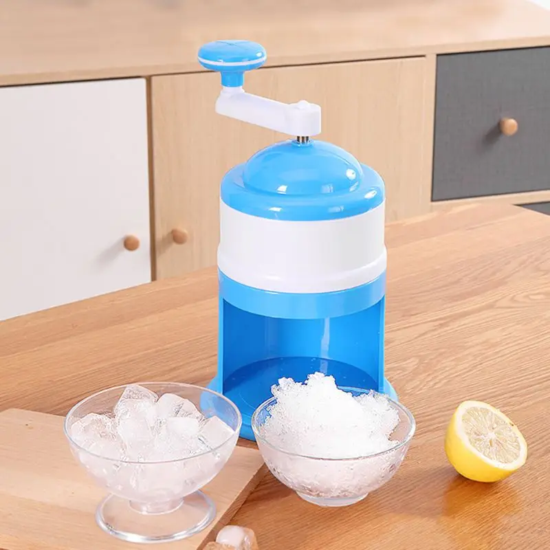 

Household Mini Easy Ice Shaver Crusher Handheld Snow Manual Crushing Ice Machine Dropship