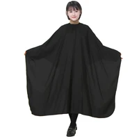 high quality xl size hair cape gown black anti static hairdresser wrap for haircut salon hairdressing cape