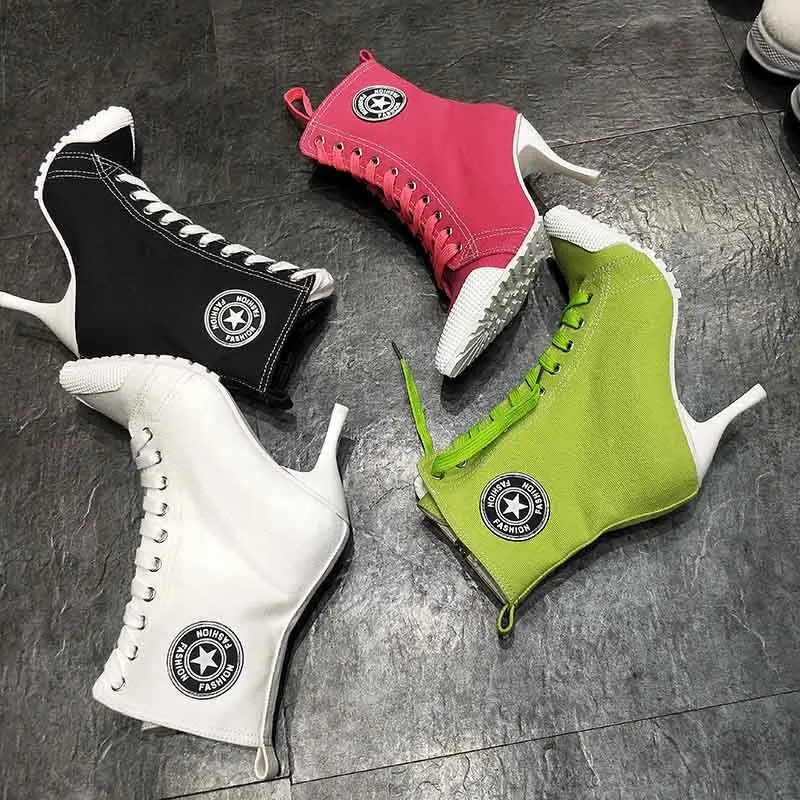 2019 Новая женская обувь женские ботильоны из PU искусственной кожи туфли на