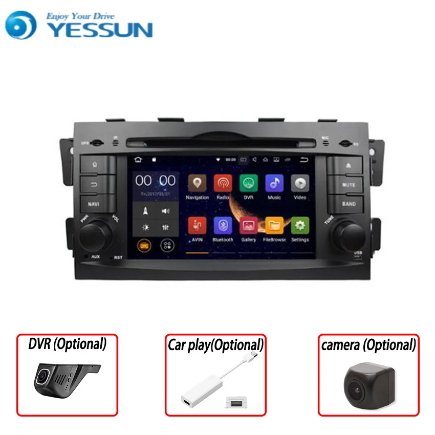 Yessun 2din для KIA MOHAVE BORREGO 2008 ~ 2015 Android 7 1 мультимедийный плеер система автомобильное