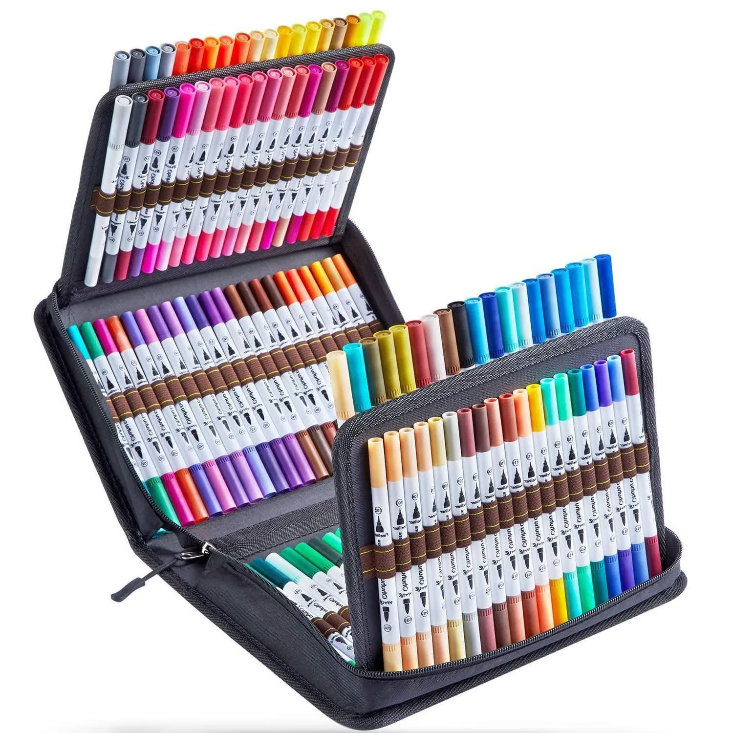 

24/36/72/100/120 Colors Brush Pen Marker School Supplies Fineliner Color Pen Coloring Sketch Markers Manga Pen Set for Drawing