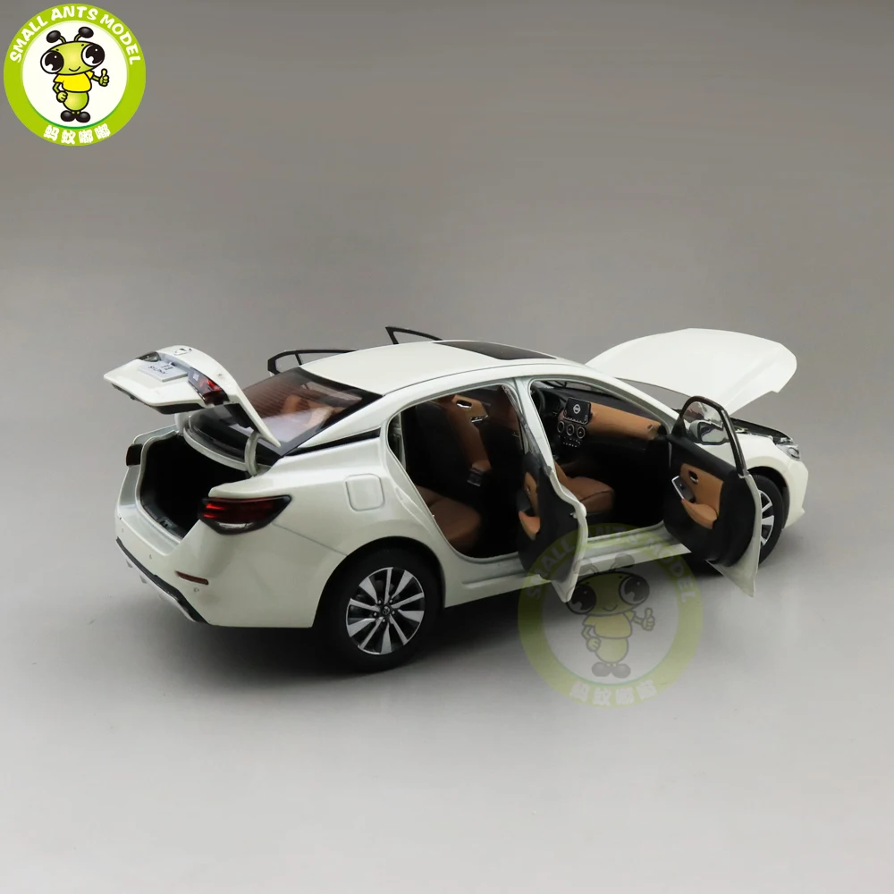 1/18 Nissan SYLPHY автомобиль из литого металла модель игрушки Дети Подарки для мальчиков и девочек белый