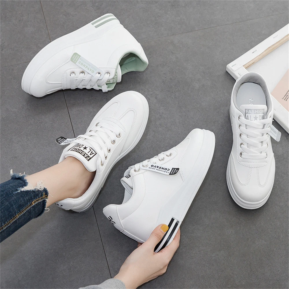 

Женские кроссовки на вулканизированной подошве, плоская подошва, обувь для бега, 2021