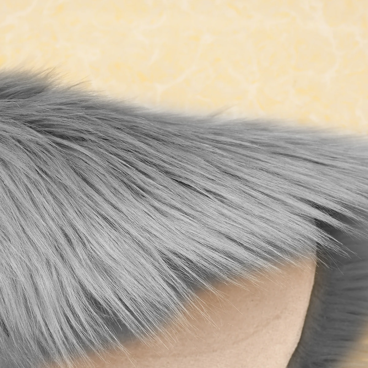 

60/40/30cm Round Floor Mat Soft Washable Artificial Sheepskin Fur Wool Carpets Rugs For Runner Floor Chairs Bed Home Decoration
