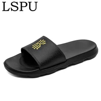 new arrivals summer couples slippers slip on breathable flip flops for home use lightweight casuals slides for owen size 36 45