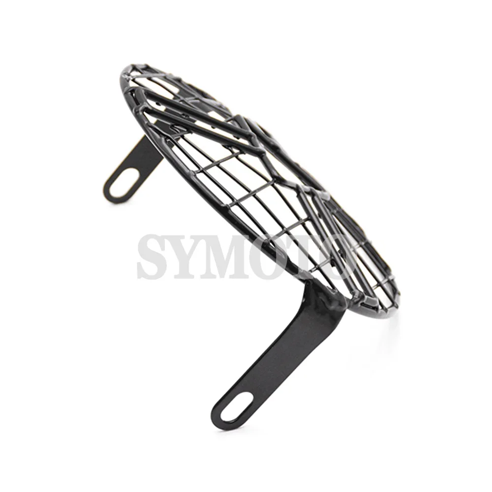 

Мотоцикл новый для CB400SS EN GN CG 125 250 Универсальный 7 дюймов передняя фара абажур сетка Гриль Крышка Маска Защитная защита