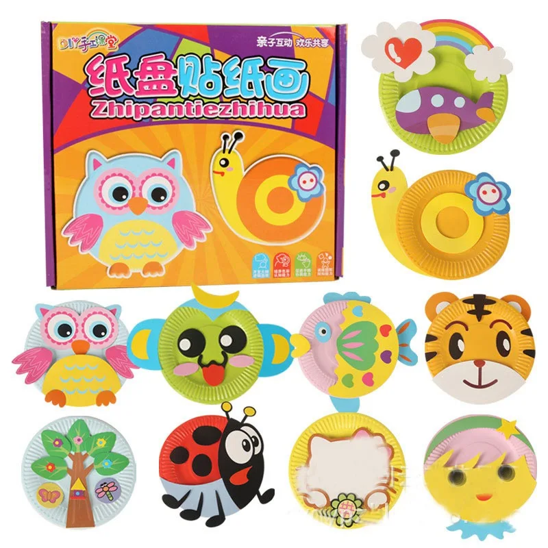 1 шт. бумажный поднос для детского сада|Поделки своими руками| |