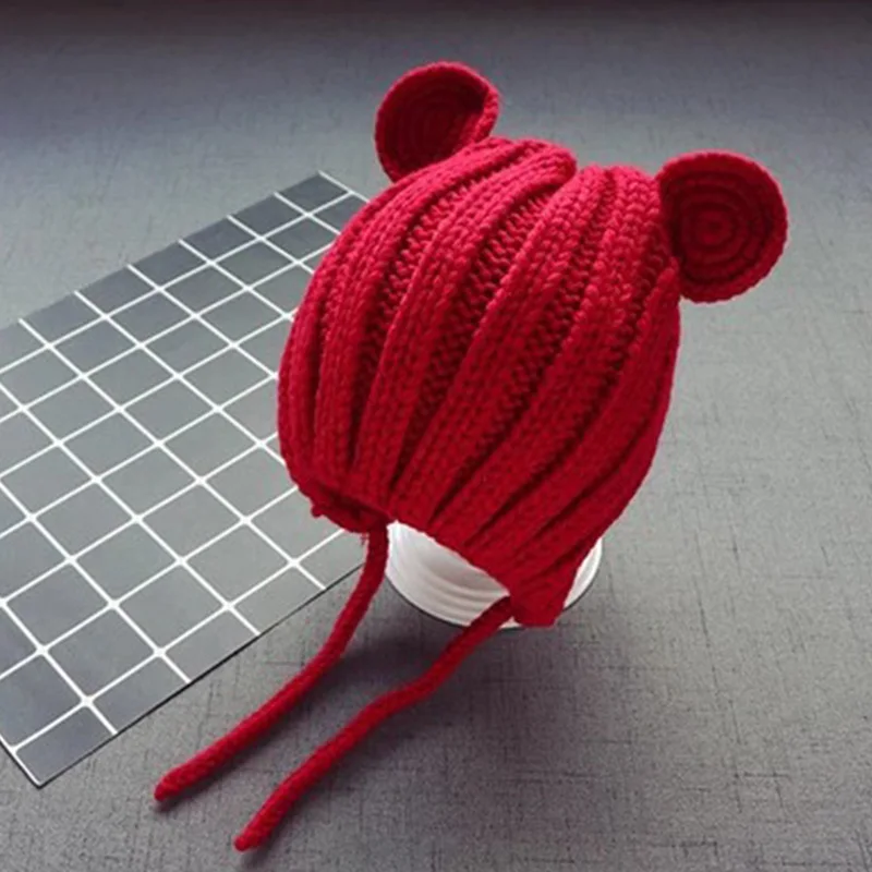 Шапка-бини вязаная однотонная на возраст 8 лет | Детская одежда и обувь