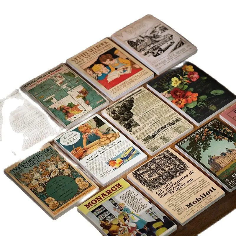 

Наклейки в стиле ретро, 60 шт.