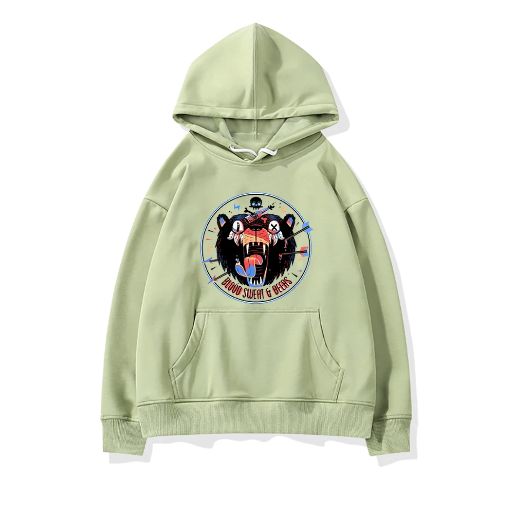 

Blood Swert Print Woman Sweahoodies Street Warm Hip Hop Hoodie 2021 New Fashion Crewneck Sweatshirt Autumn Loose Female Hoodies