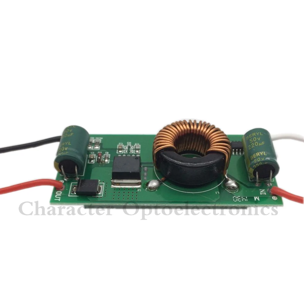 5 шт. 50 Вт постоянного тока светодиодный драйвер DC12V до DC30 38V 1500mA для высокой