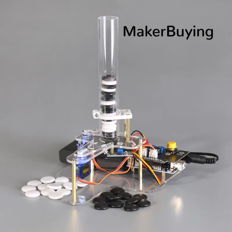 Сортировщик цветов Arduino DIY сортировка черно белых шахматных предметов Обучающий