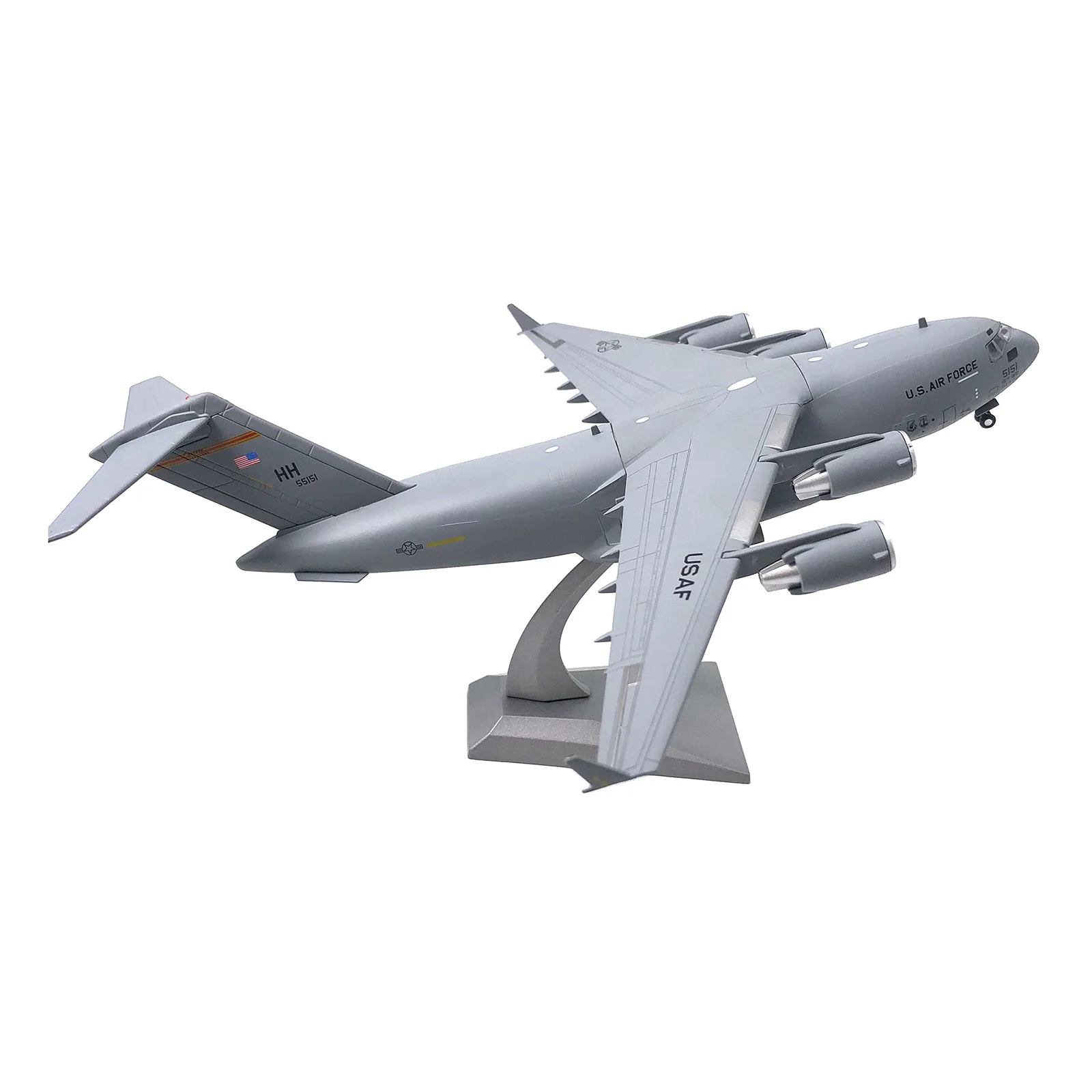 Коллекция Usa C-17 масштаб транспорт самолета: 1/200 литые модели игрушек с |