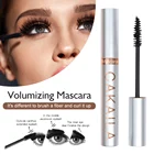 Женская Черная тушь для ресниц Водостойкая тушь для ресниц Толстая устойчивая к размазыванию долговечная Удлиняющая Ресницы эффект накладных ресниц макияж для глаз