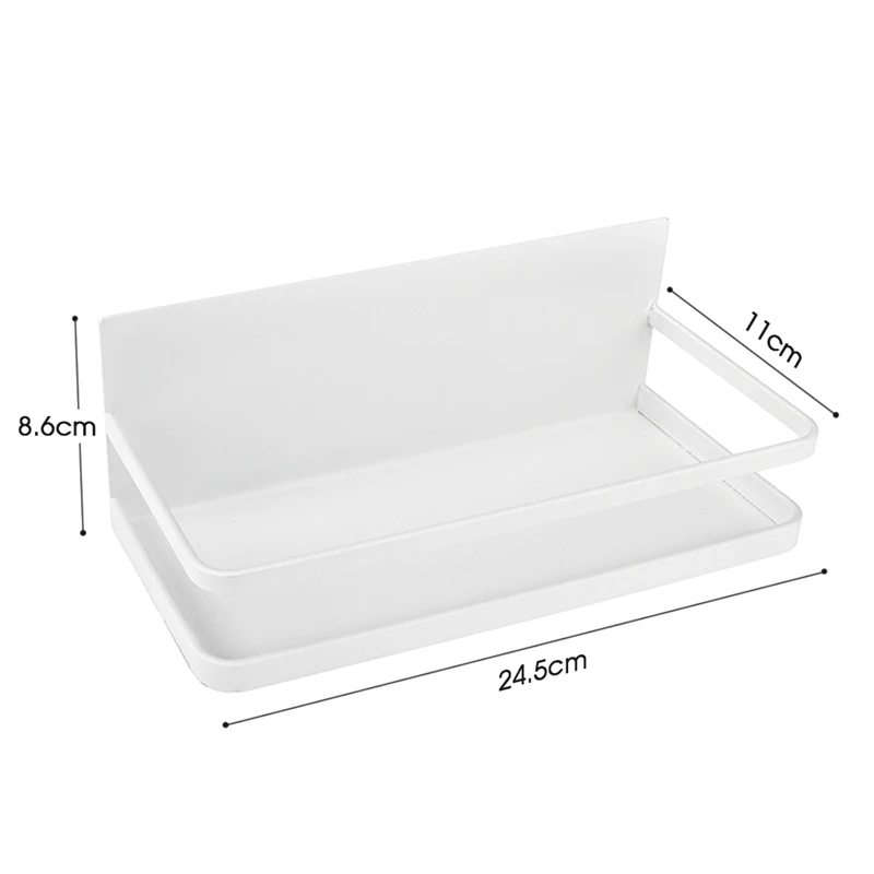 Магнитный стеллаж для хранения кухонный холодильник приправа держатель полка