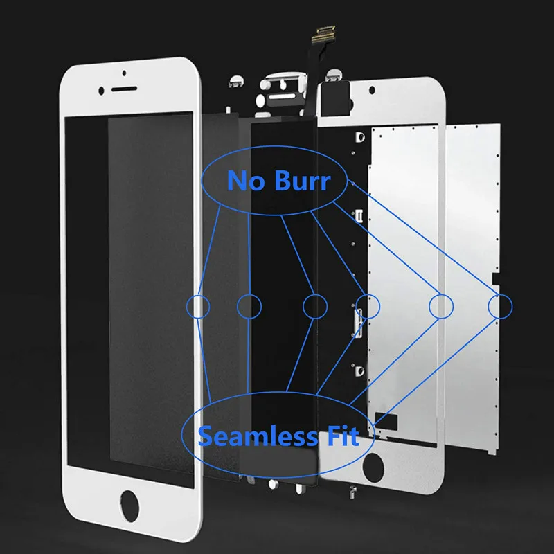 ЖК экран для iPhone 8 дисплей сенсорный без битых пикселей дигитайзер сборка Замена