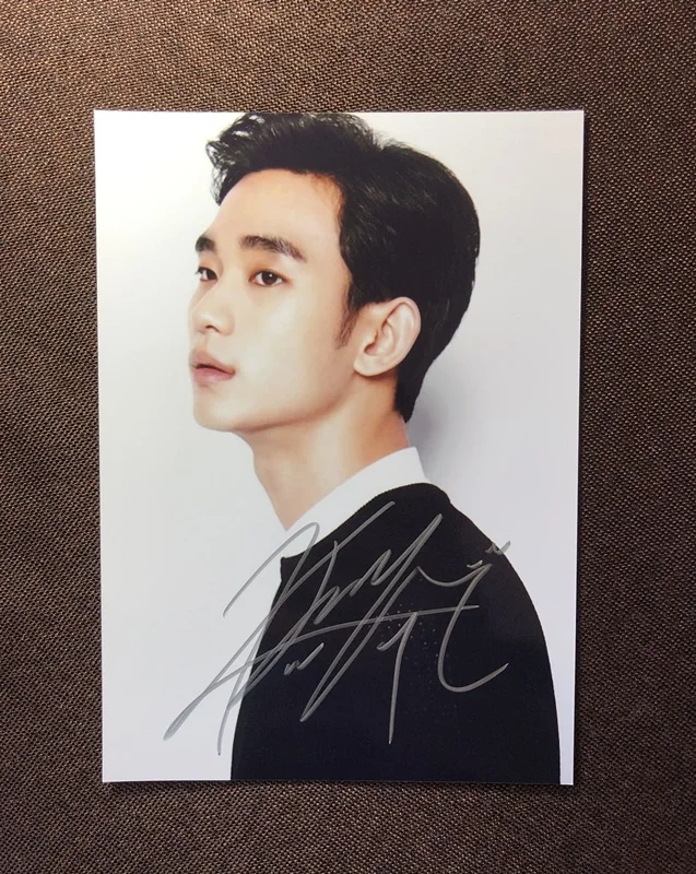 Автографом Ким СОО Hyun фото с автографом 5*7 фотография | Дом и сад