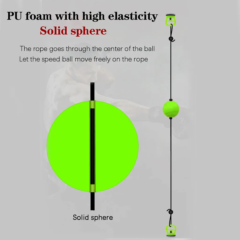Suction Cup Suspended Boxing Speed Ball Adults Fitness Training Venting Equipment Punching Balls Floor Ceiling Bag L824 | Спорт и