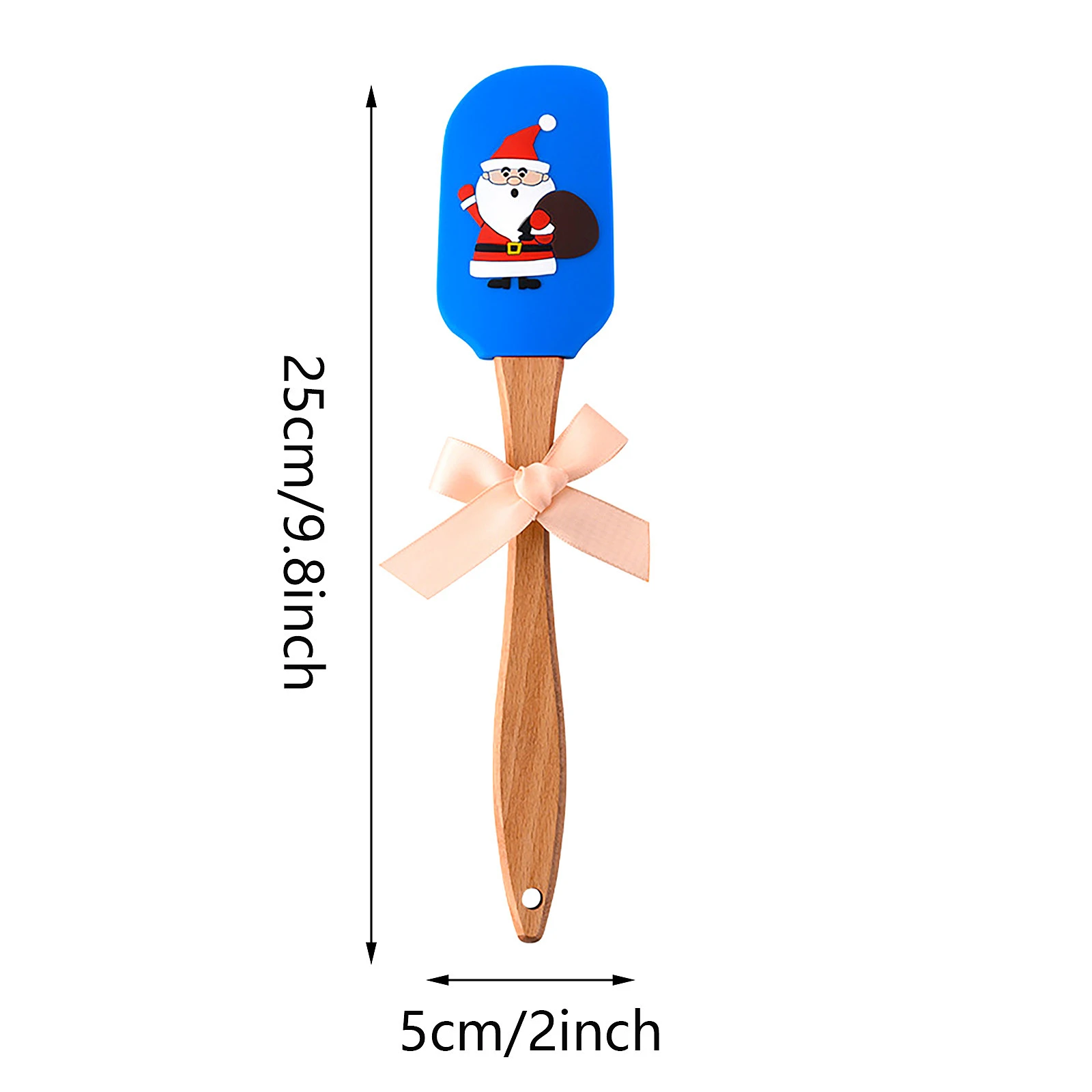 Creative Spatula Silicone Long Handle Scraper Baking tool scraper Christmas Decoration DIY Red Tools Kitchen | Дом и сад