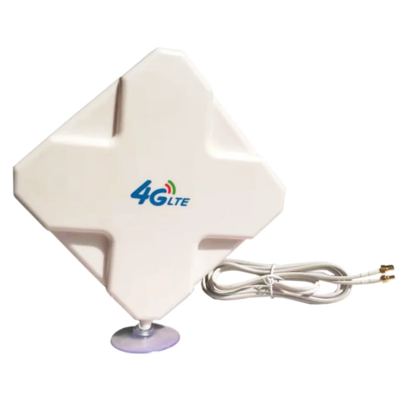4G LTE антенна с высоким коэффициентом усиления 35dBi SMA TS9 интерфейс MIMO с двойной головкой Расширенный прием для Netgear Nighthawk роутер Huawei модем
