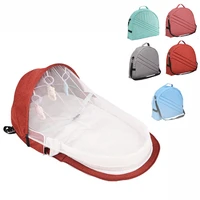 baby bed travel sun protection mosquito net with portable bassinet bebe foldable breathable infant sleeping basket