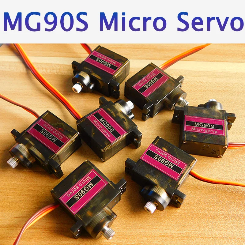 Металлическая Шестерня TCP MG90S 9g 4 шт./лот сервопривод SG90 для радиоуправляемого