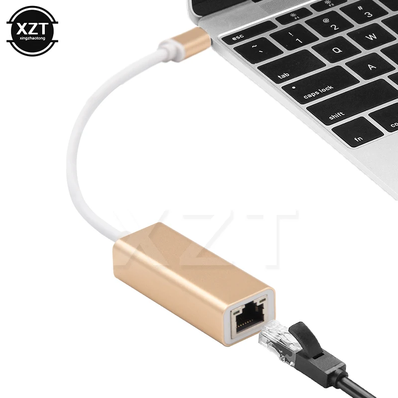 USB C Gigabit Ethernet Type к RJ45 Lan адаптер для MacBook Pro Samsung Galaxy S9/S8/Note 9 ноутбук сетевая карта