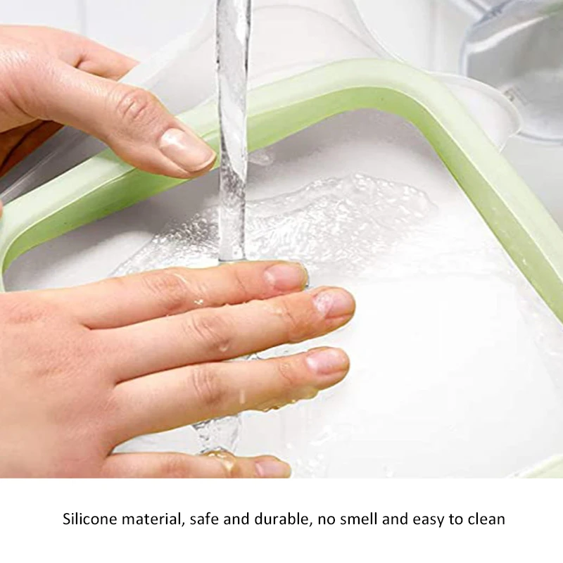 Здравоохранения Портативный многоразовые силиконовые сэндвич чехол Коробки для