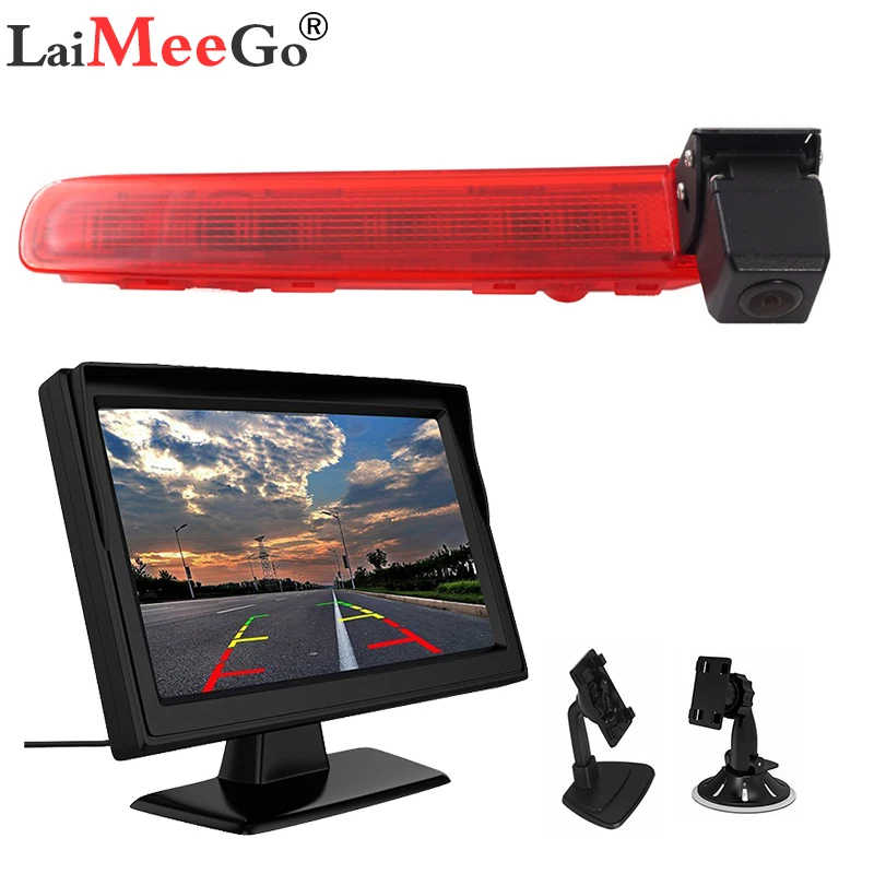 Водонепроницаемая камера заднего вида для автомобиля с углом обзора 170 градусов