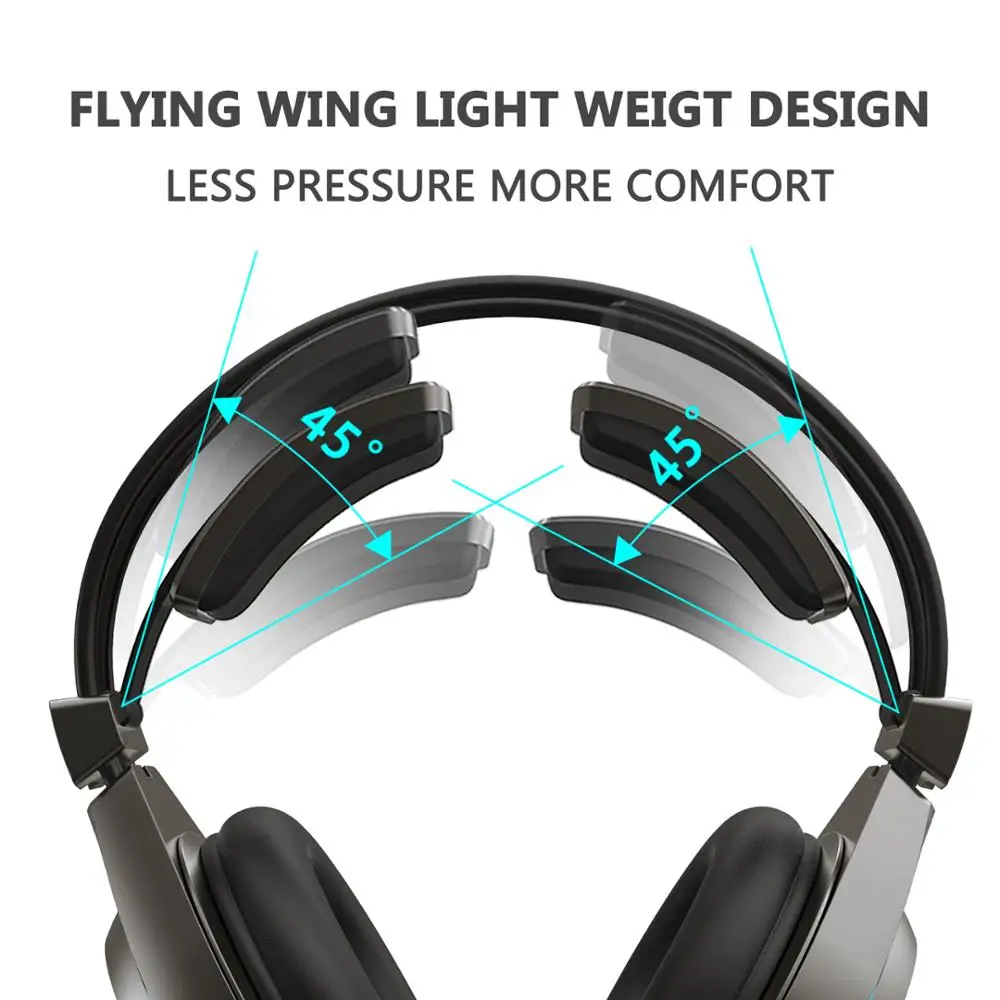 SENICC A6 драйвер бесплатно USB игровая гарнитура светодиодный шумоподавление