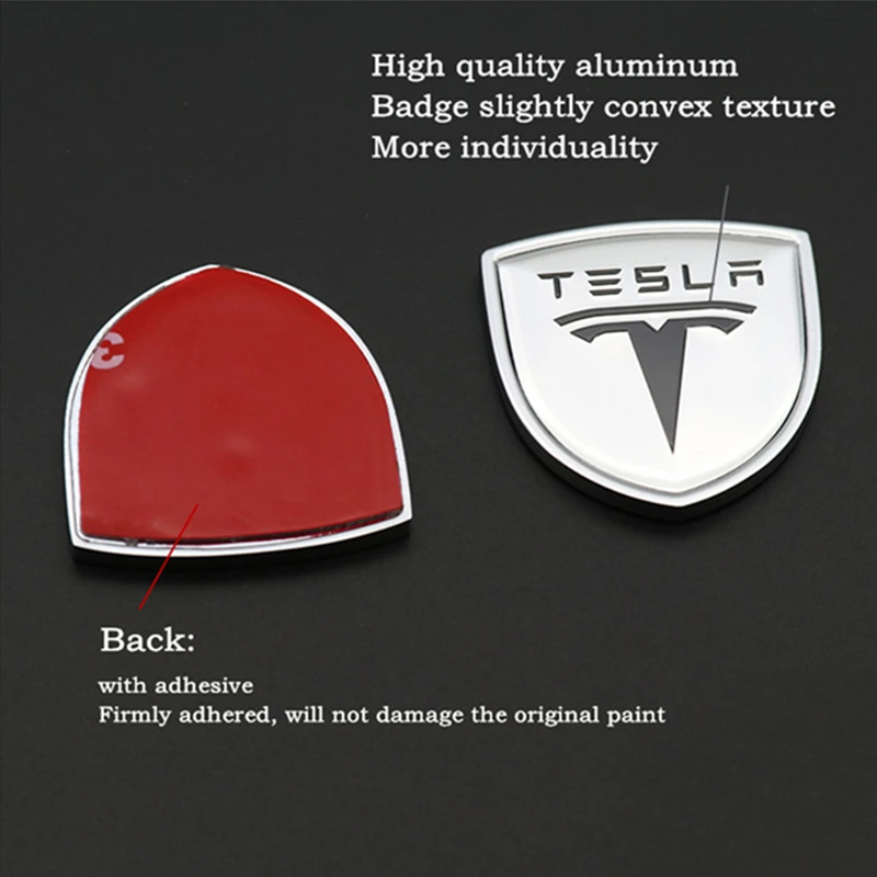 2 шт. 3D наклейка из алюминиевого сплава Эмблема багажника значок украшение