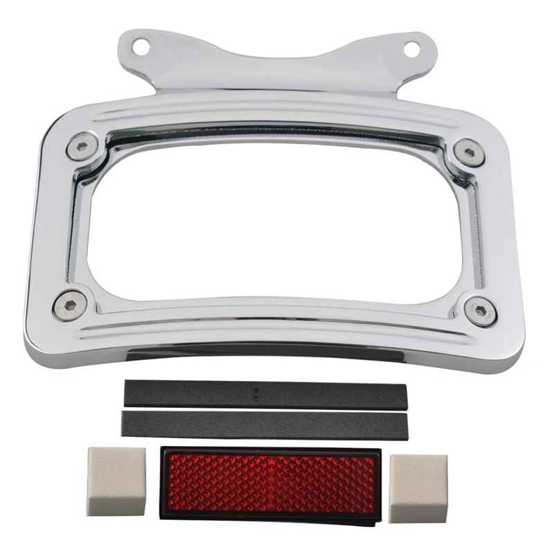 

Motorcycle License Number Bracket Rear License Plate Frame Mount Holder for Softail Street Glide Road Glide