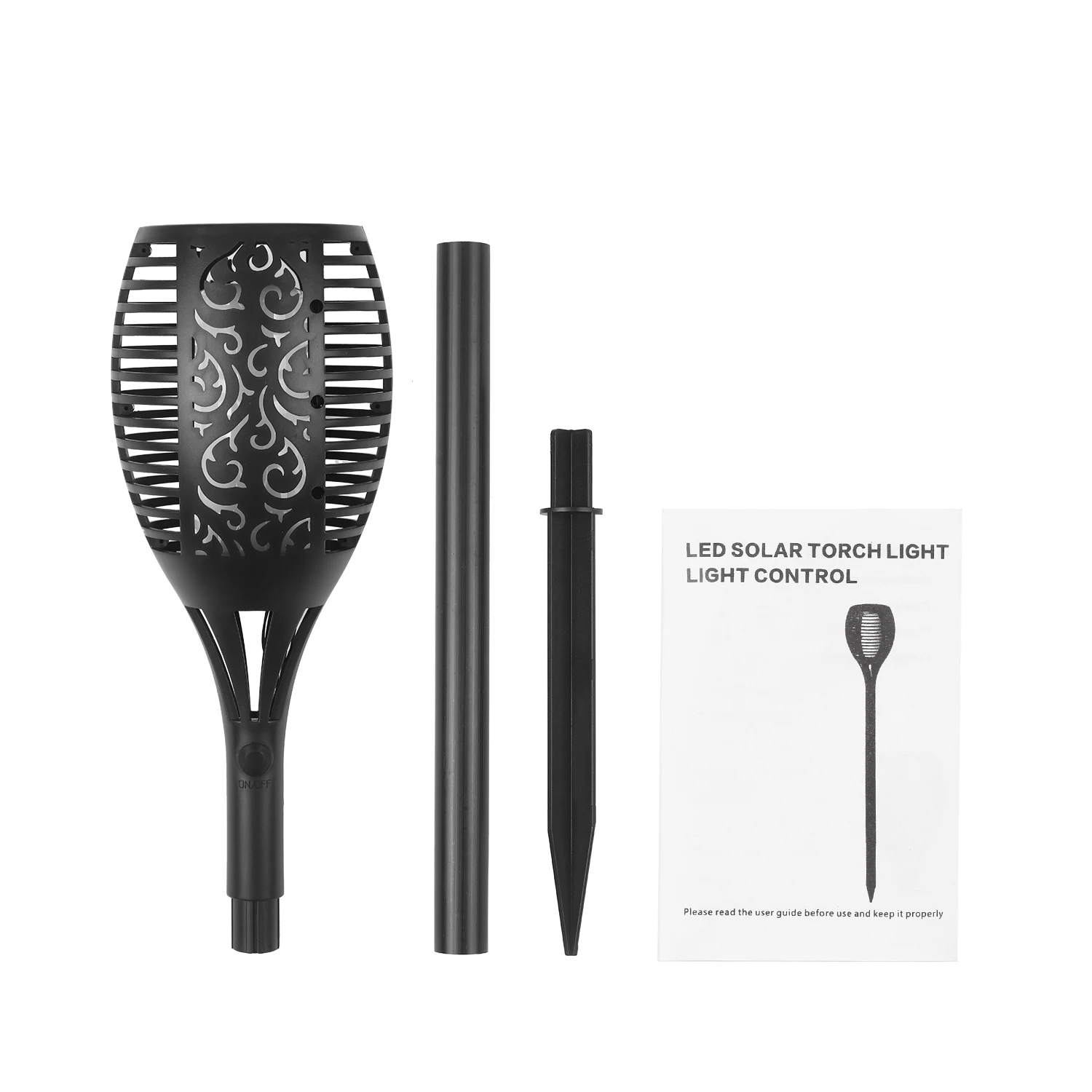 Светильник на солнечной батарее водонепроницаемый мерцающий фонарь светильник