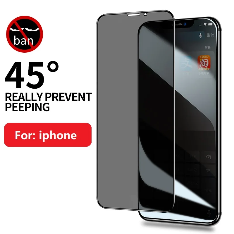 Защитное закаленное стекло для iphone 7 8 Plus 6s X XR XS Max 11 Pro защита экрана от