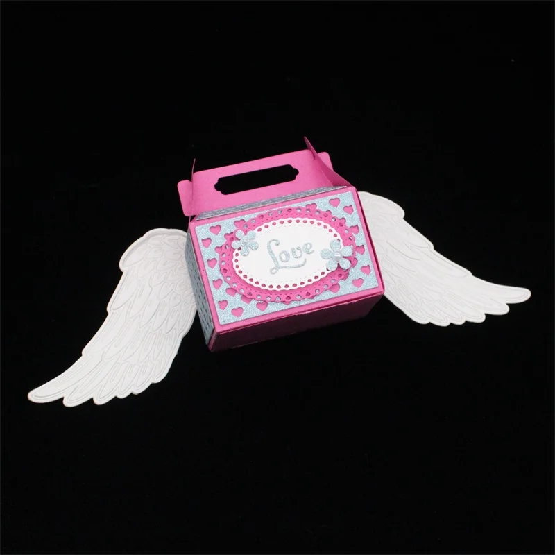 Металлические штампы с крыльями ангела трафареты для сделай сам