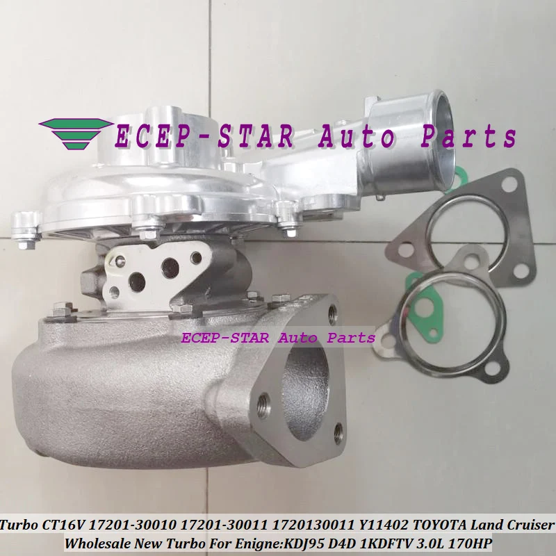 Турбокомпрессор Turbo CT16V 17201 30010 1720130010 для TOYOTA Land Cruiser 120 LandCruiser 1KD FTV 1KDFTV