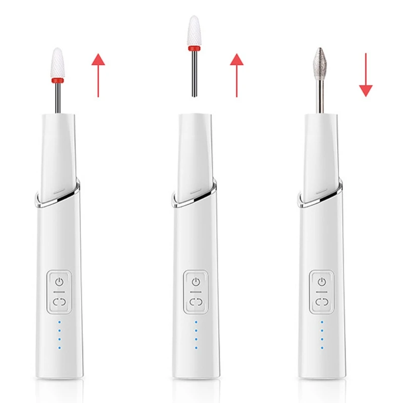 

X7JA Rechargeable Nail Drill Professional Manicure Pedicure Polishing Shape Tools Set Portable Professional Nail Supplies