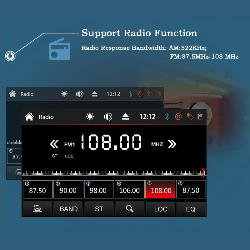 Автомагнитола 2 Din + 16 ГБ 9 0 дюйма GPS USB TF | Автомобили и мотоциклы