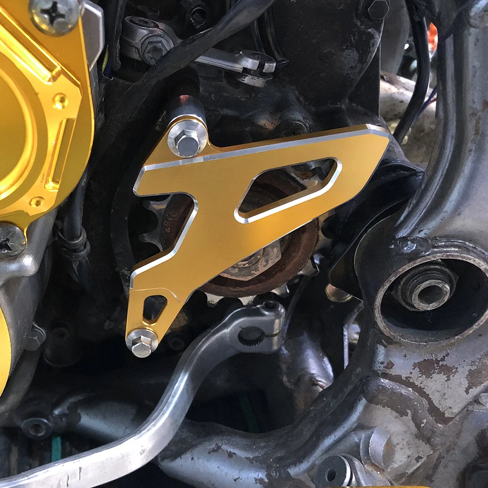 Передняя Звездочка крышка цепи крышка защита для Suzuki DRZ400S DRZ400M 2000- CNC алюминий