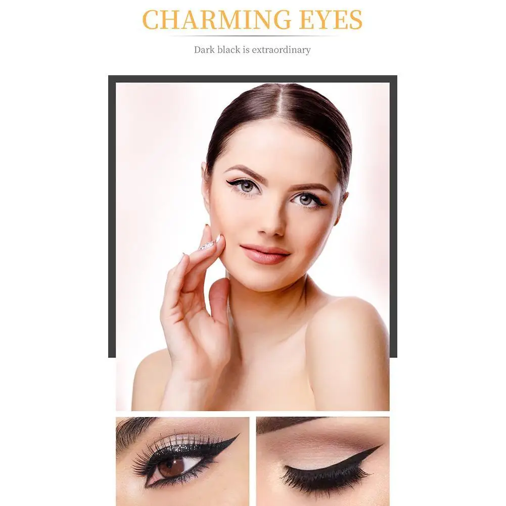 

Eyeliner Stamp Liquid Eyeliner Pencil Makeup Stamps Seal Pen Stamp Eye Liner Pencil Waterproof Quick Dry Seal Eyebrow Pencil