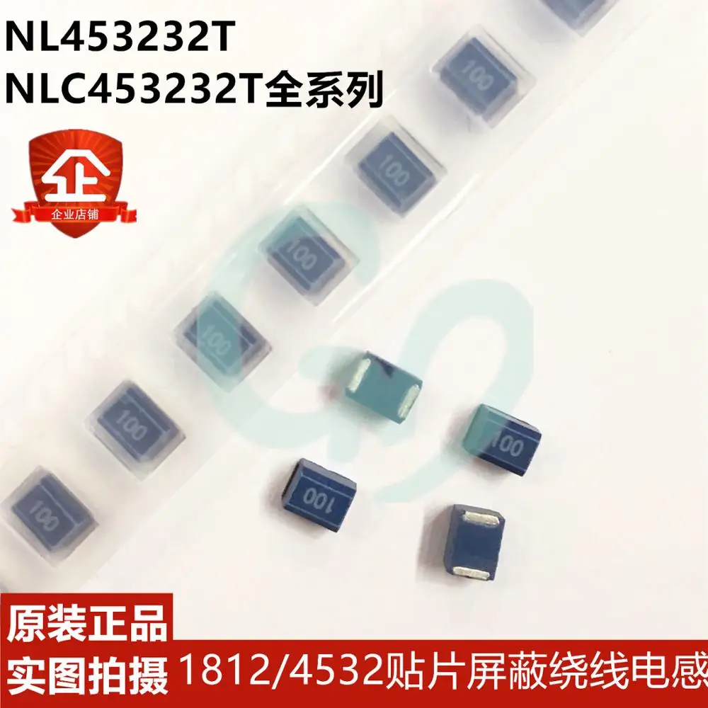 

50PCS orignal new high frequency winding inductor NL453232T-101J NL453232T-101J-PF 4532 100UH 1812 100uH SMD 1812 = 4532