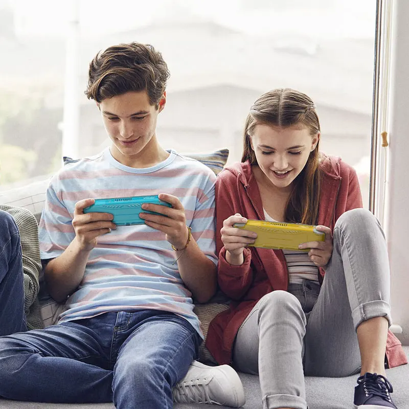 Защитный чехол для Nintendo Switch Lite противоскользящий прозрачный из ТПУ Для