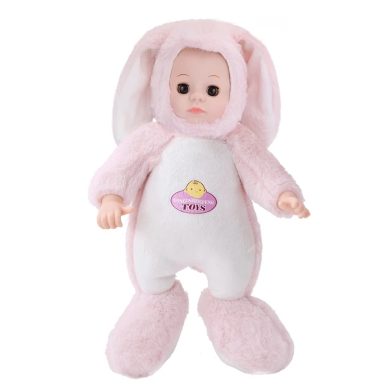 Электрическая плюшевая кукла N7ME 16 дюймов умная Спящая с хлопковым
