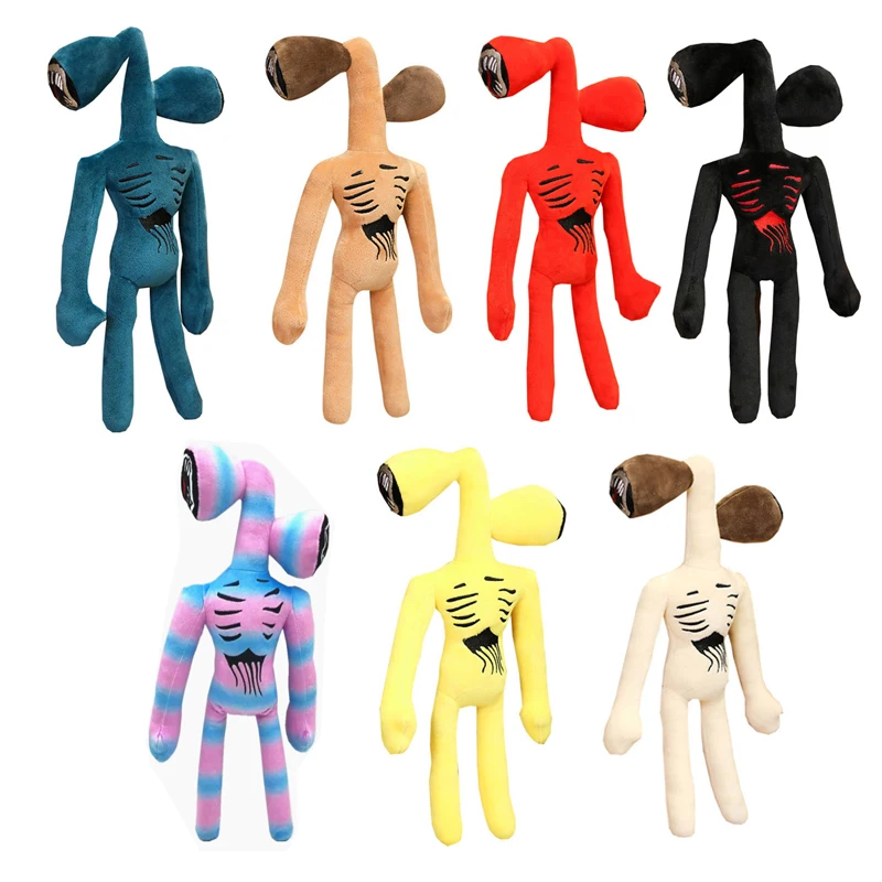 

Sirenhead Anime Plushie Siren Head Plush Doll Toys Scary Black Cartoon Cat Soft Stuffed Animals Figure Children Birthday Gifts