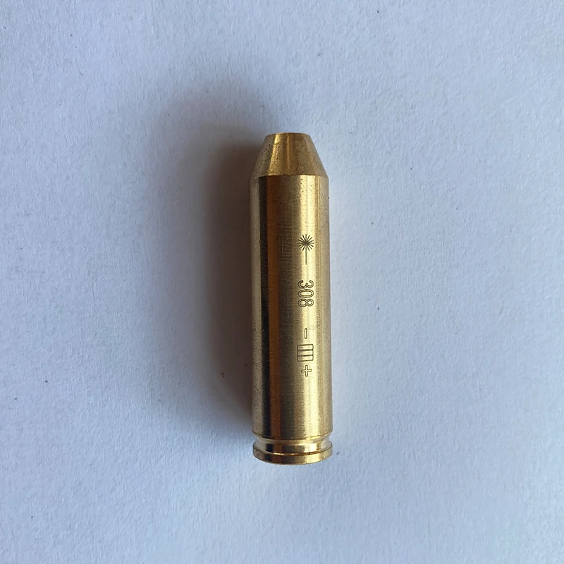 Красный точечный лазерный латунный Калибр 9 мм/308/7.62/.40 патрон Boresight для прицела