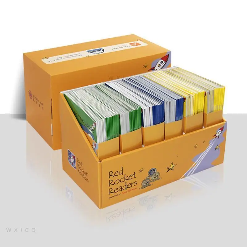 

144 books box set Red Rocket Readers Yellow Box Graded Reading book 6-12 Years Children English Enlightenment Picture book