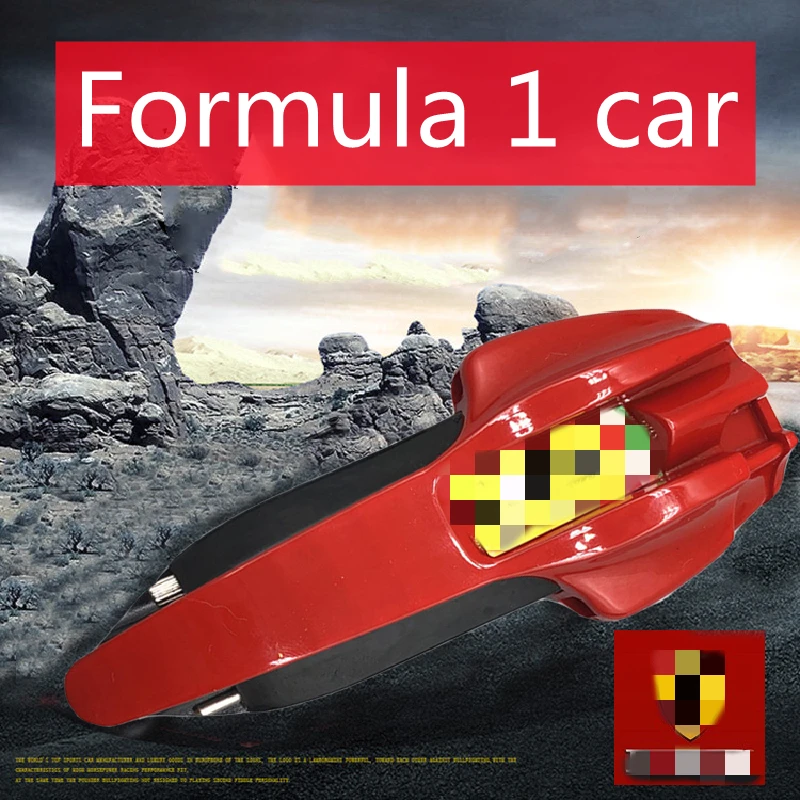 

Personality Creative Racing Model Lighter Interesting Butane Gas Open Flame Recyclable Cigarette Lighter Cigarette Accessories
