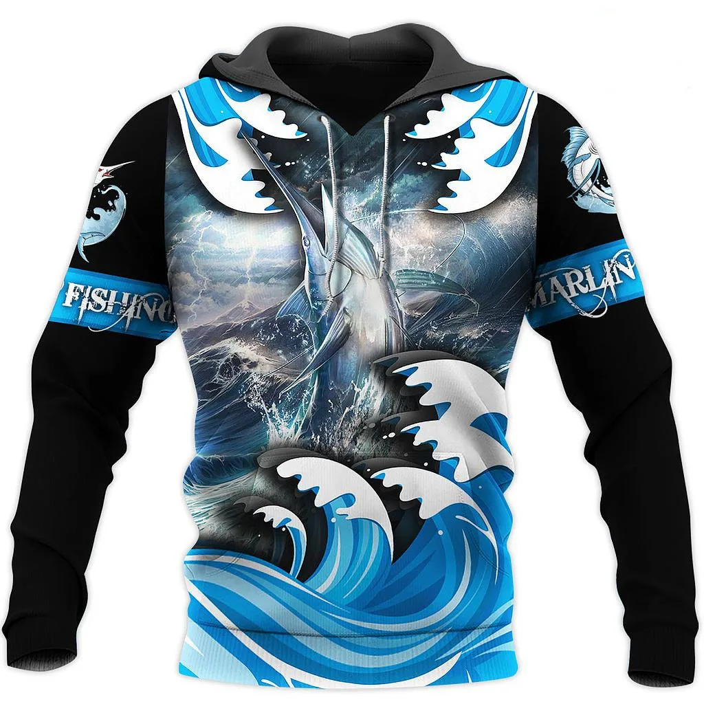 

Новая модная толстовка с капюшоном Серия Love Fishing толстовка с 3D принтом толстовка на молнии толстовка унисекс Уличная Повседневная Толстовк...