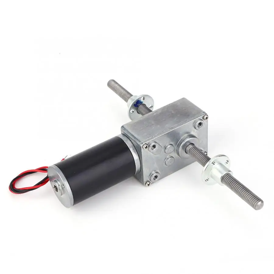 Коаксиальный двигатель червячного редуктора с двойной правой ручкой M8 резьба