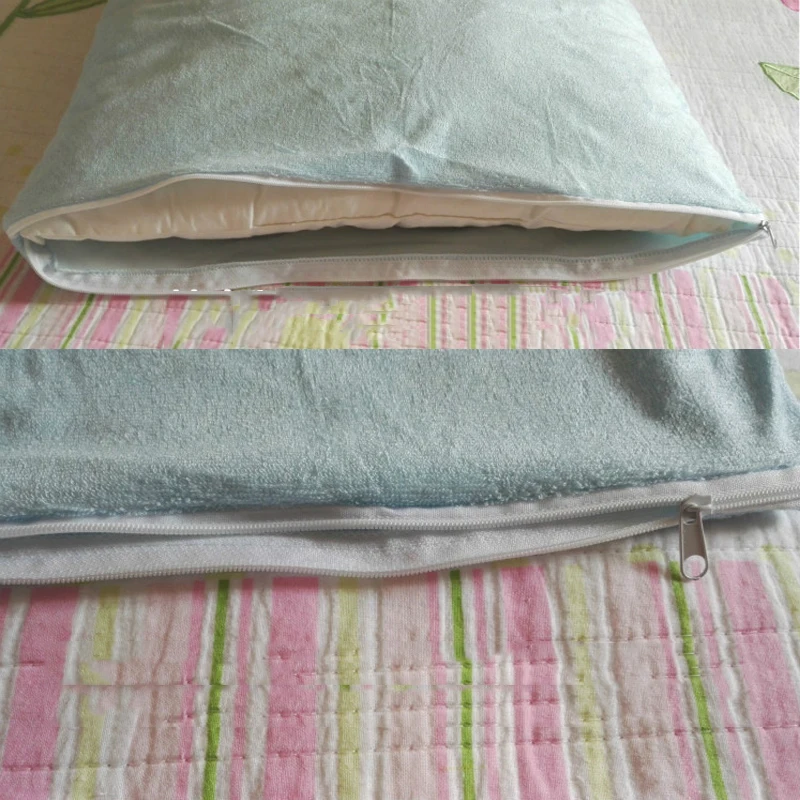 

50*70cm Sleeping Pillow Case Multicolor Optional Pillow Cover Waterproof Breathable Bedding Pillow Cases for Home Hotel Inn